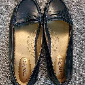 Navy Loafers